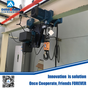 250 kg 500 kg 1 tonnes <span class=keywords><strong>Demag</strong></span> style super faible hauteur <span class=keywords><strong>type</strong></span> électrique palan à chaîne en atelier - Product Image 3