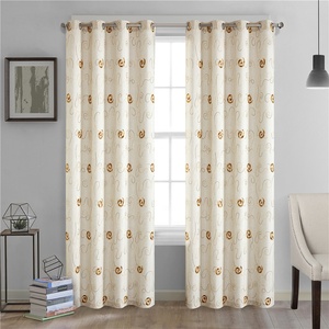Merveilleux conceptions de Broderie de Nouvelle Conception En Gros Rideau de Fenêtre - Product Image 2