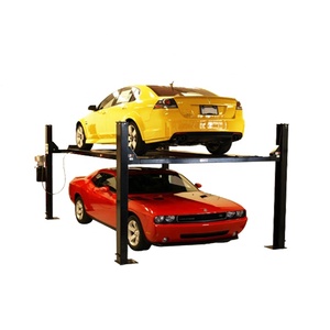 Sistema de apilamiento de garaje de doble cubierta, máquina hidráulica de elevación de coche - Product Image 6