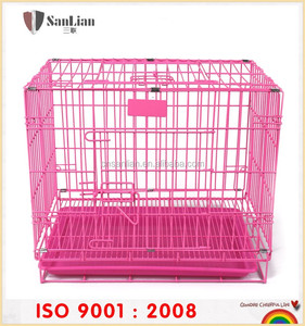 Toptan büyük açık galvanizli pet ekran köpek kafesi - Product Image 3
