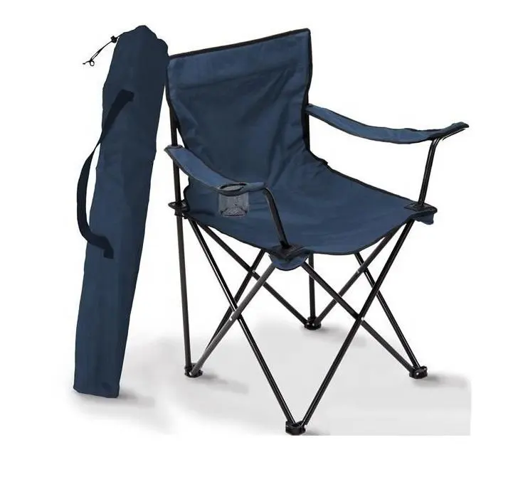 Portable Lipat Ringan dengan Harga Murah Camping Kursi Pantai Memancing Kursi Lipat Outdoor dengan Cup Holder dan Membawa Tas
