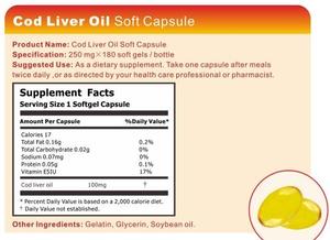 Santé Alimentaire huile de foie de morue Softgel Capsule prévenir <span class=keywords><strong>l</strong></span>'<span class=keywords><strong>hypertension</strong></span> artérielle <span class=keywords><strong>l</strong></span>'<span class=keywords><strong>hypertension</strong></span> - Product Image 3