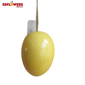 <span class=keywords><strong>7</strong></span>*<span class=keywords><strong>5</strong></span> <span class=keywords><strong>cm</strong></span> colgante artificial amarillo huevo de Pascua - Product Image 6