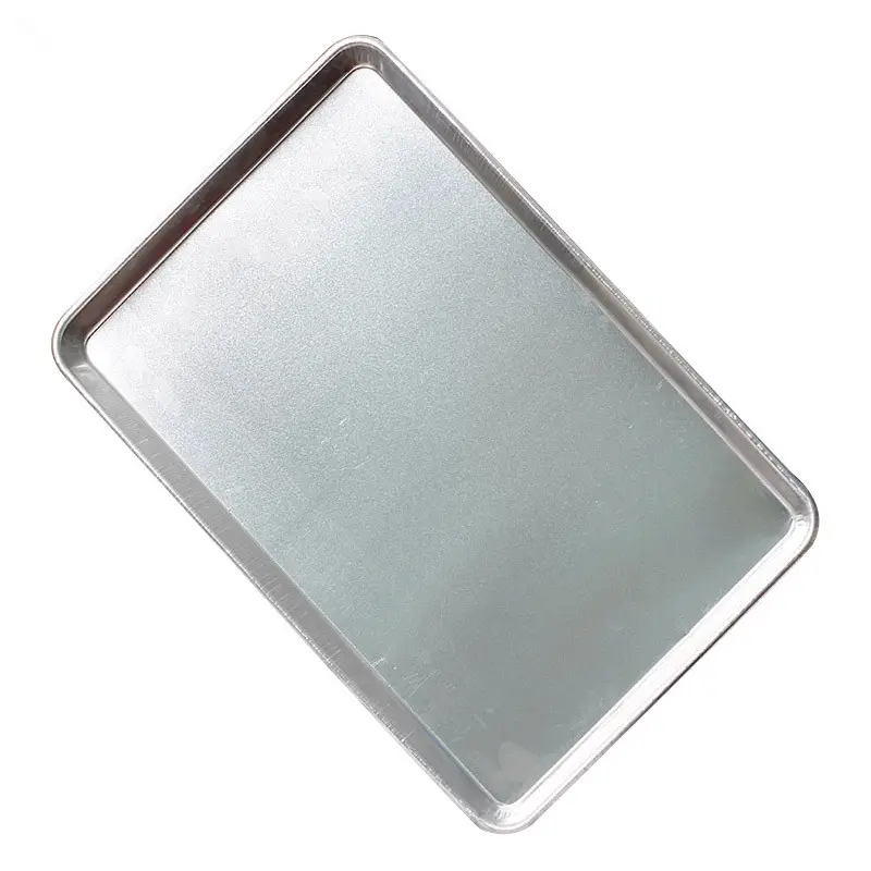 Non Stick 40 * 60cm Square Bakery Cookie Aluminium Tray Baking Pan For Oven.