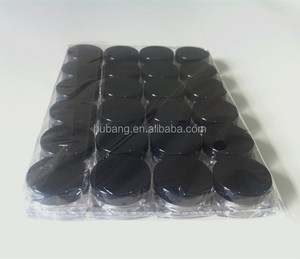 Vente chaude aquare 24 à un sac en plastique 10 ml PS vide soins de la peau crème pots avec couvercle rond - Product Image 3