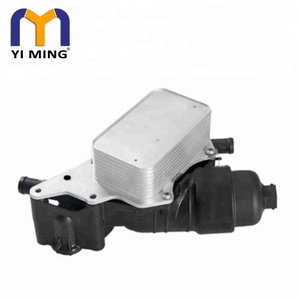 Refroidisseur d'huile moteur pour Renault Espace <span class=keywords><strong>V</strong></span> Trafic III 1.6 DCI <span class=keywords><strong>Megane</strong></span> 152085948R 2130500QAE 4423048 95517861 152081926R A6221800011 - Product Image 1