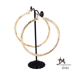 18k金皮廷新设计女性金箍耳环E0183 - Product Image 2