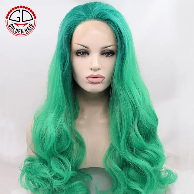 High Quality Drag Queens Loose Wave Synthetic Lace Front Wig