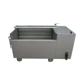 Brush roller commercial potato peeling machine with large capacity