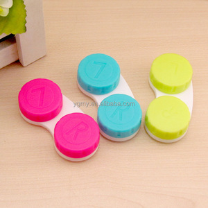 Cosmetic Contact Lenses Box Contact Lens Case for Eye color Care Travel Kit Holder Container