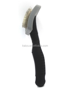 Brosse de toilettage pour chien Kaico Large Slicker, noire et grise, en PP+TPR, avec poignée souple, outil de toilettage de qualité supérieure - Product Image 6