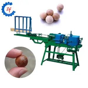 Different size wood bead making forming polishing equipment,machine to make wood balls