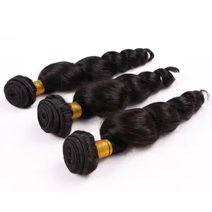 CE certificated 3pcs 100g/piece 8A Natural Black Raw body wave Virgin Brazilian Human Hair Loose Wave Virgin Hair