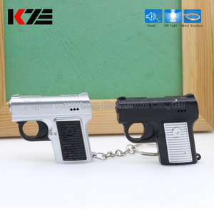 Đèn pin hình súng mini kiểu mới, đồ chơi móc khóa đèn LED phát sáng và có âm thanh - Product Image 5