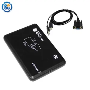 RS232 port 125khz/13.56mhz proximity smart card rfid reader