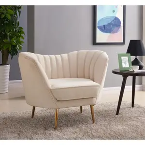 Meridian Furniture Inc Margo Velvet Chair