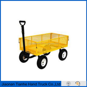 Offre Spéciale robuste maille en métal chariot de jardin chariot de jardin - Product Image 5