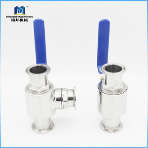 Calidad Superior Acero inoxidable sanitaria fijada 3 manera Válvula de desvío - Product Image 6