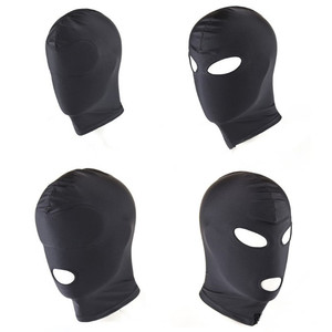 <span class=keywords><strong>Hot</strong></span> Selling Product Bondage Party Masker Cosplay Slaaf Straffen Hoofddeksels Bdsm Fetisj Masker Capuchon Sexy Speelgoed