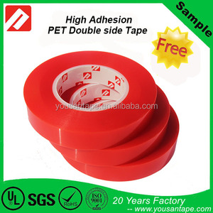 Transparente PET Cinta de Doble cara con <span class=keywords><strong>Rojo</strong></span> Película de protección De la Cubierta LCD de Pantalla Táctil del teléfono Móvil - Product Image 3