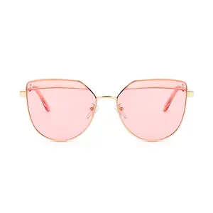 11732 Superhot Eyewear 2019 Fashion Ladies Pink Sun glasses Tinted Women Sunglasses