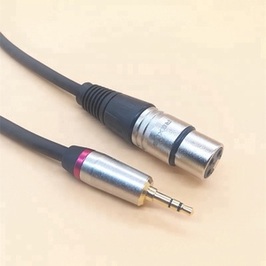 3 pin âm thanh đường dẫn cáp cân bằng <span class=keywords><strong>3.5mm</strong></span> <span class=keywords><strong>mini</strong></span> <span class=keywords><strong>jack</strong></span> để XLR nữ cáp 5m - Product Image 5