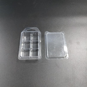 <strong>Custom</strong> <strong>Wax</strong> <strong>Melts</strong> <strong>Clamshell</strong> <strong>Packaging</strong> Box Top and Bottom Style <strong>Wax</strong> <strong>Clamshell</strong> <strong>Packaging</strong> with square and Heart Shape Cavities - Product Image 2