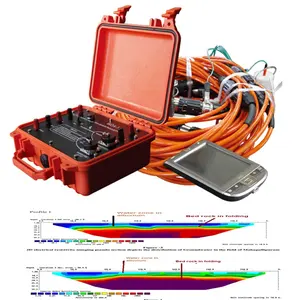 Tomografia de resistência elétrica geográfica e equipamento de resistência geográfica com a mesma função do medidor da resistência do abem