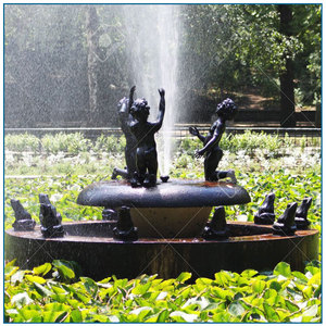 Bronze enfants fontaine <span class=keywords><strong>d</strong></span>'eau pour jardin <span class=keywords><strong>d</strong></span>écoration - Product Image 1