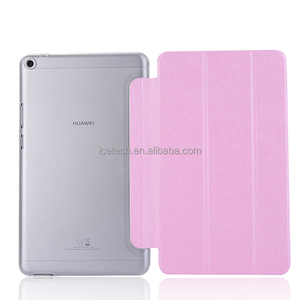 Étui en cuir à rabat chaud pour <span class=keywords><strong>Huawei</strong></span> <span class=keywords><strong>Media</strong></span> <span class=keywords><strong>Pad</strong></span> T3 7.0 tablette Style Simple housse en cuir PU avec protection en silicone PC TPU pour le sommeil - Product Image 2