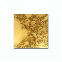 Miroir en verre doré antique, grand panneau de luxe pour salle de bains, de 5mm 4.8mm 4mm