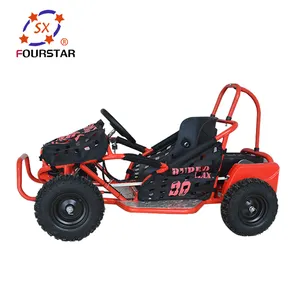 Bingkai baja rem hidrolik, kinerja tinggi bensin kuat Off Road Go Kart