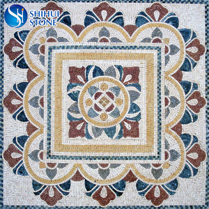 Đầy màu sắc Thường Xuyên Đá Tự Nhiên <span class=keywords><strong>Slate</strong></span> Tường Nghệ Thuật <span class=keywords><strong>Mosaic</strong></span> Mẫu - Product Image 2