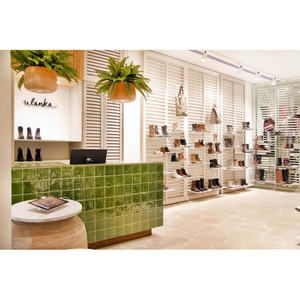 LUX-Mostrador de tienda de zapatos personalizado, mobiliario de tienda, venta al por mayor - Product Image 4