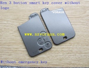 Remplacement de la coque de clé de voiture intelligente à 2 boutons ABS 433mhz puce PCF7947 télécommande pour 2 <span class=keywords><strong>Clio</strong></span> <span class=keywords><strong>3</strong></span> Espace Vel-Satis - Product Image 2