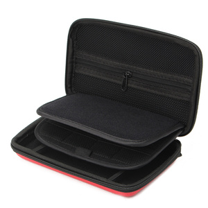 5 Color EVA cubierta dura llevar el bolso para <span class=keywords><strong>Nintendo</strong></span> nuevo <span class=keywords><strong>2DS</strong></span> LL/XL fibra de carbono bolsa de transporte bolsa protectora caso - Product Image 5