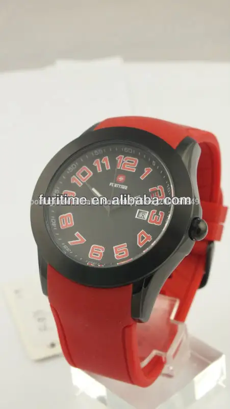2013 cor relógios de silicone pulseira relógio de presente