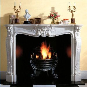 Piastrella decorazione dell'interno calcare <span class=keywords><strong>camino</strong></span> surround vendita calda - Product Image 1