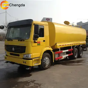 Çin ucuz fiyat 6x4 10 Wheeler 10000 litre su tankeri kamyonu satılık