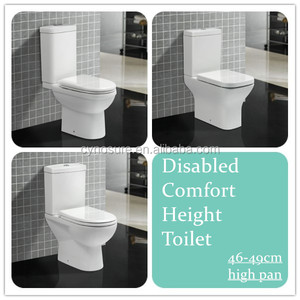สุขภัณฑ์เซรามิกสีขาวแบบติดผนังสำหรับห้องน้ำ - Product Image 4
