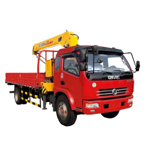 Canmax SQ8SK3Q 20TM 8 Ton Telescopic Boom Truck Mounted Crane untuk Dijual