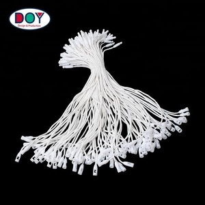 Vente en gros d'étiquettes volantes à balles Serrure à joint avec cordon en coton ciré de couleur personnalisée pour vêtement et sacs - Product Image 4
