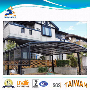 Feuille de polycarbonate pleine pour l'extérieur, feuille de toiture flexible avec protection UV, garantie dix ans, certifiée ISO 9001 - Product Image 2