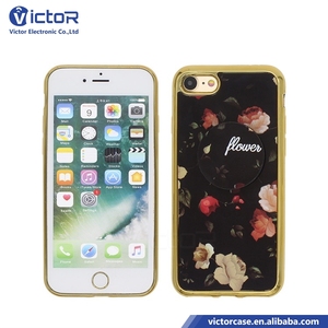 Nueva caliente funda suave TPU protector Carcasa para iphone 7 con disenos dibujos con pop socket soporte - Product Image 2