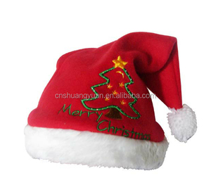 Hot Sale Phantasie tanzen Plüsch Weihnachts mützen/Großhandel tanzen Weihnachts mützen - Product Image 1
