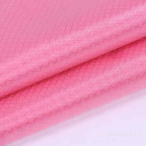 Rpet ripstop stof 100% poly water proof 420D diamant check weave oxford met backing PU gecoat voor recycle tas stof - Product Image 2