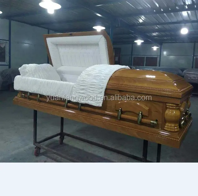 LINCOLN akçaağaç ahşap mor çekmeceler coffins karton