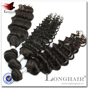 2016 vierges extensions <span class=keywords><strong>plus</strong></span> cheveux armure 7a vague profonde vierge cheveux indiens cheveux - Product Image 3