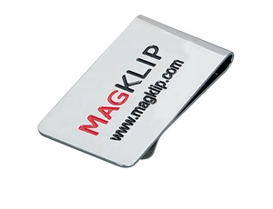 कस्टम लोगो प्लेटिंग स्टेनलेस स्टील धातु मनी क्लिप - Product Image 6