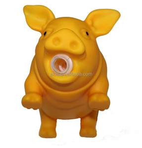 Köpek ürünü kauçuk Screaming Squeaky domuz köpek oyuncak komik ses ile yapma - Product Image 5